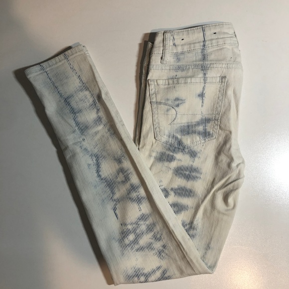 American Eagle Cloudy acid wash jeggings - Picture 3 of 7